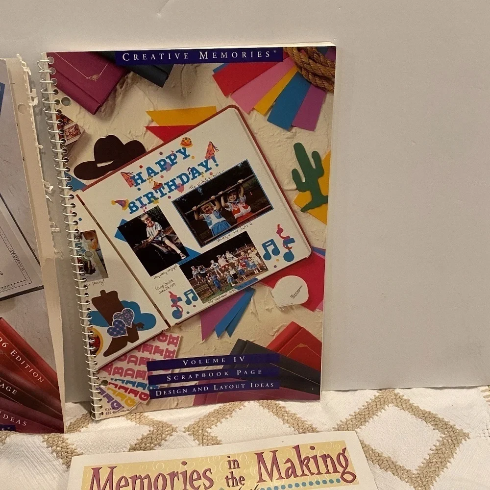 Creative Memories Design/layout ideas, catalog, and Newsletters